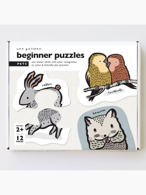 6 Puzzles Animaux - Kiabi