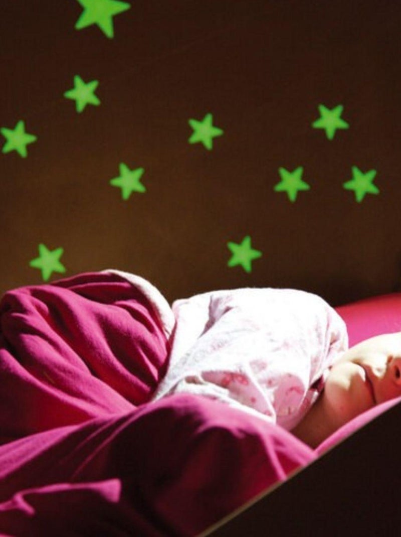 60 mini étoiles phosphorescentes 4M - 4M Blanc - Kiabi