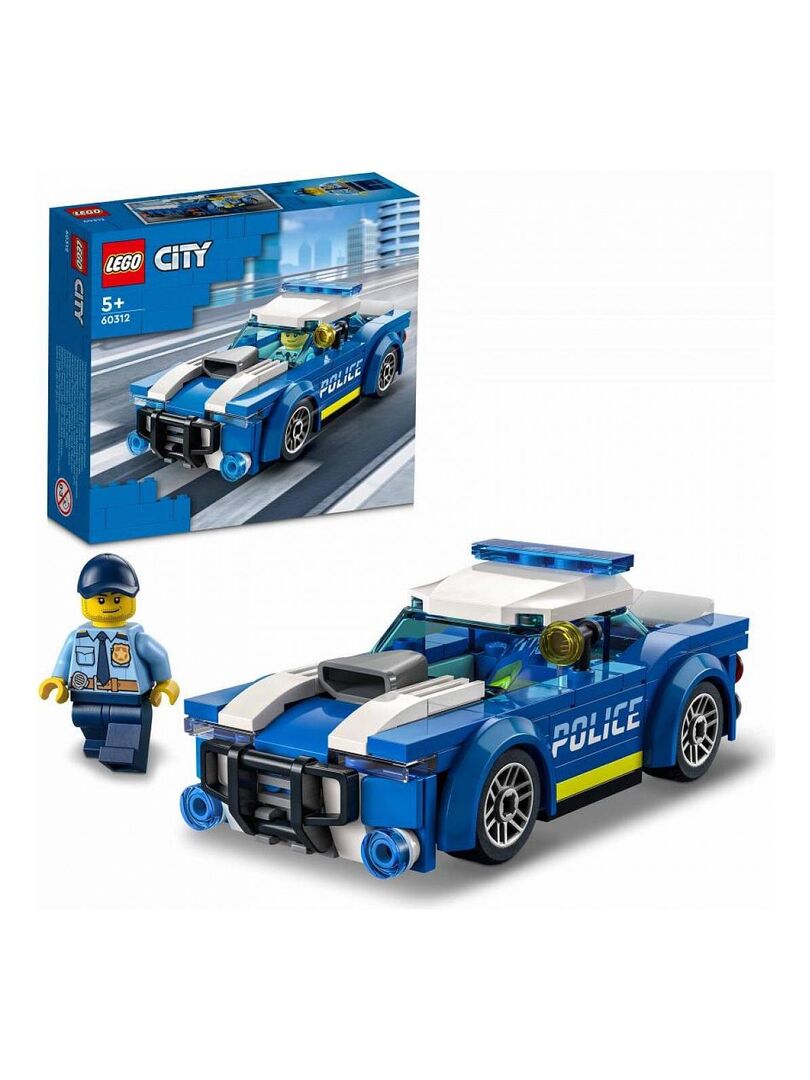 LEGO City La voiture de police 60312 LEGO : la boîte à Prix Carrefour