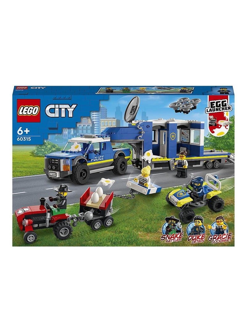 60315 Police Mobile Command Truck V29 'lego®' City N/A - Kiabi