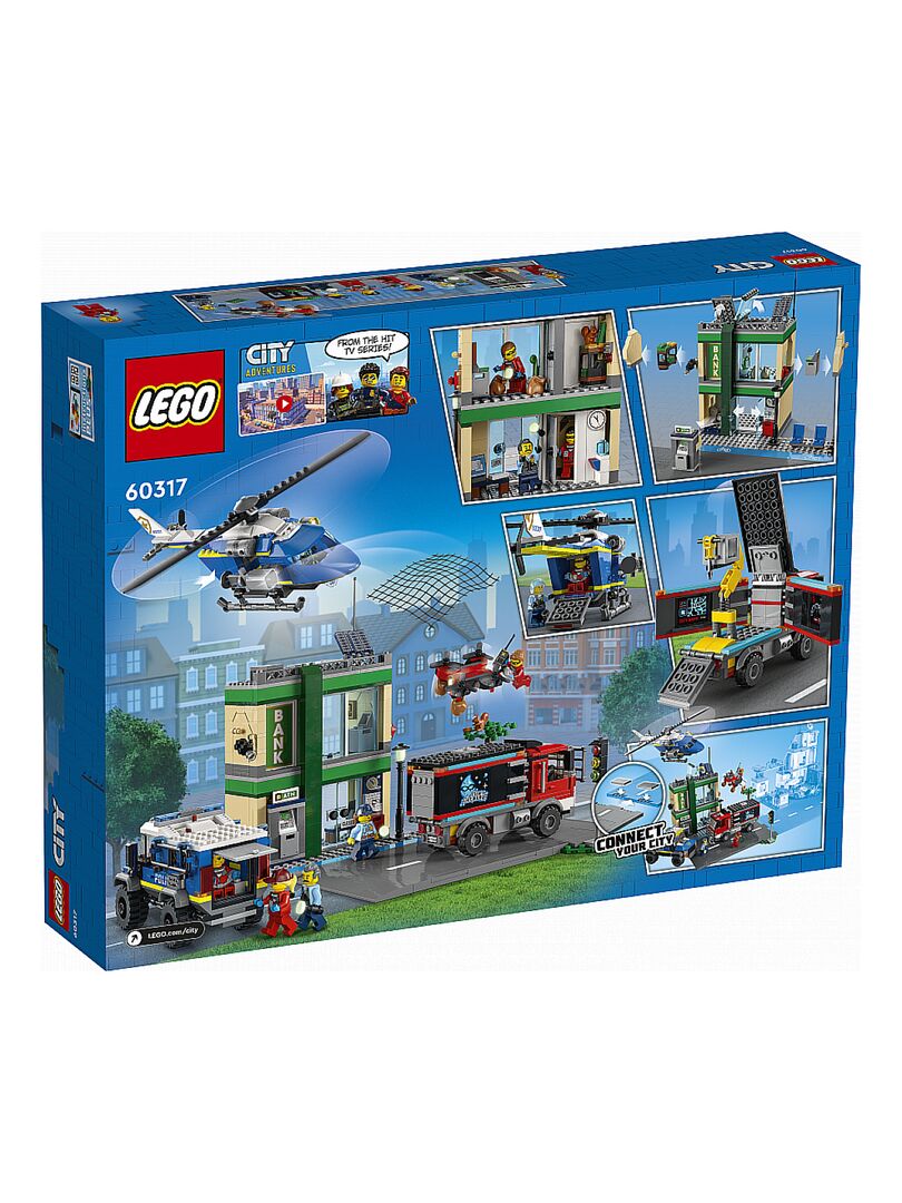 Lego City La Course-poursuite De La Police à La Banque - 60317