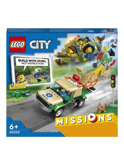 60353 Missions De Sauvetage Des Animaux Sauvages ® City - Kiabi