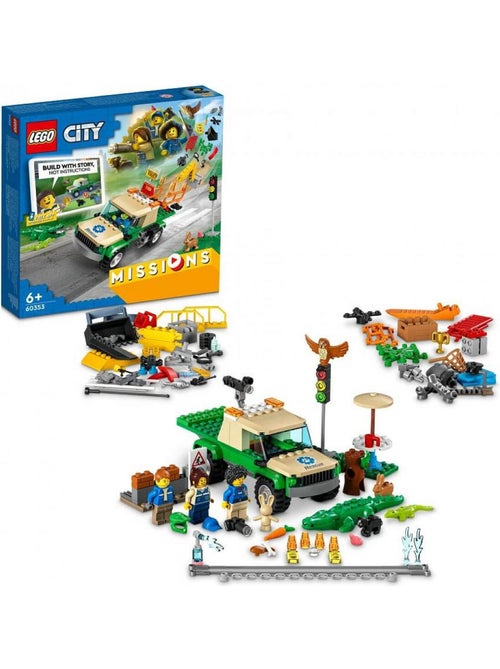 60353 Missions De Sauvetage Des Animaux Sauvages ® City - Kiabi