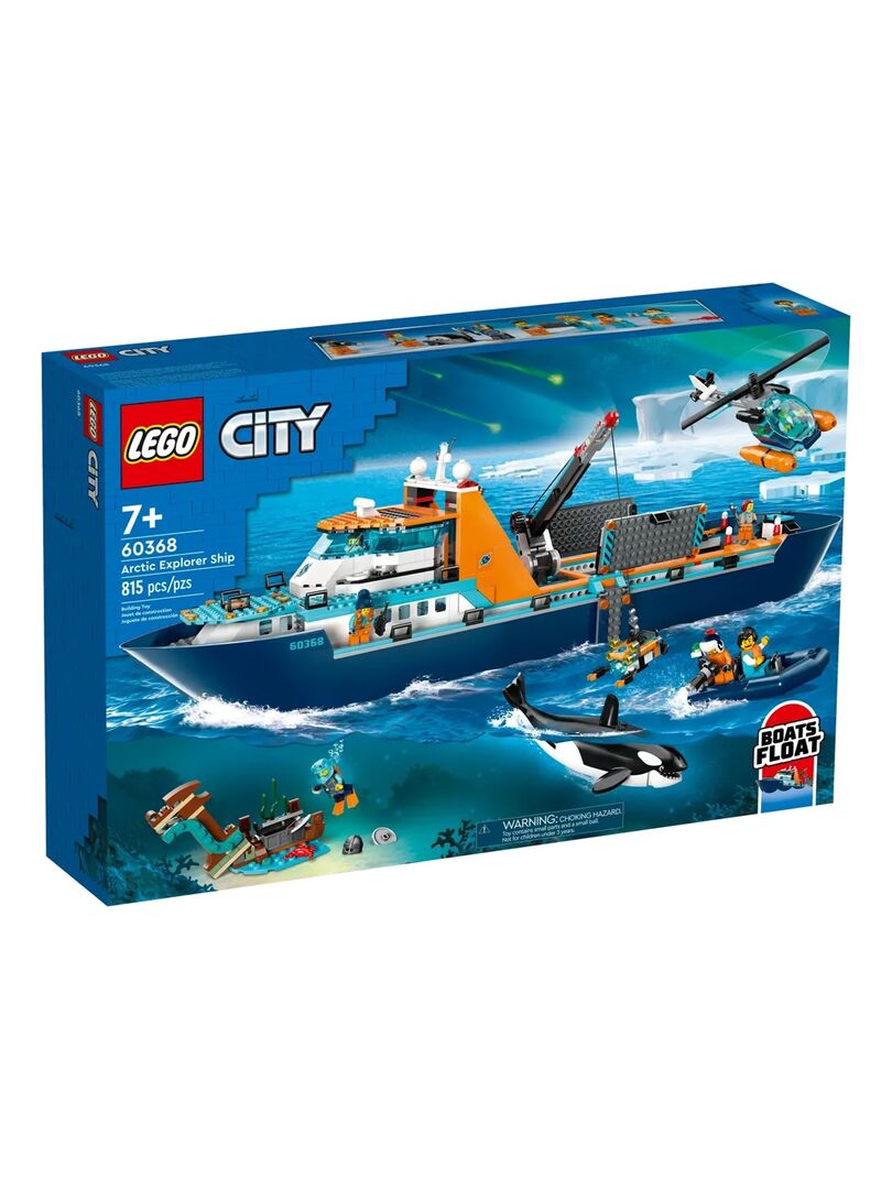 60368 LEGO City - Le navire d'exploration arctique - N/A - Kiabi - 149.49€