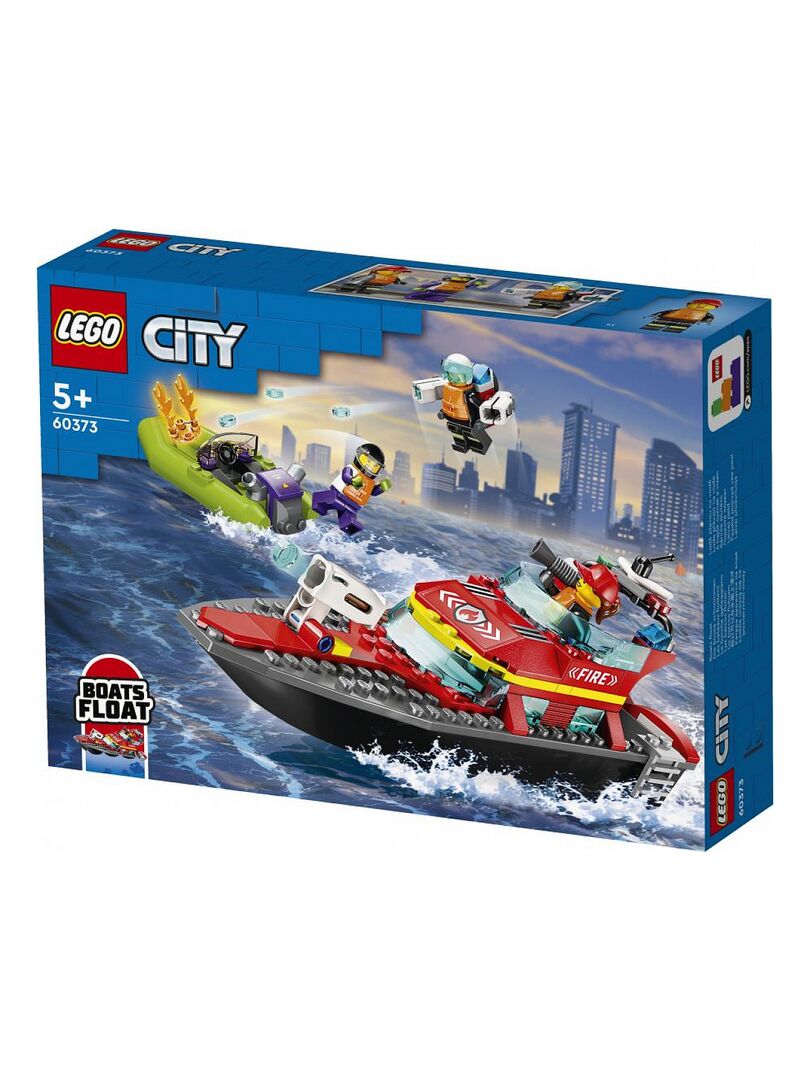 60373 Le Bateau De Sauvetage des Pompiers Lego® City - N/A - Kiabi