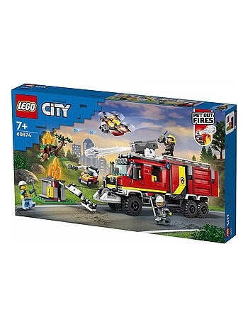 60374 Le Camion Dintervention Des Pompiers Lego® City - Kiabi