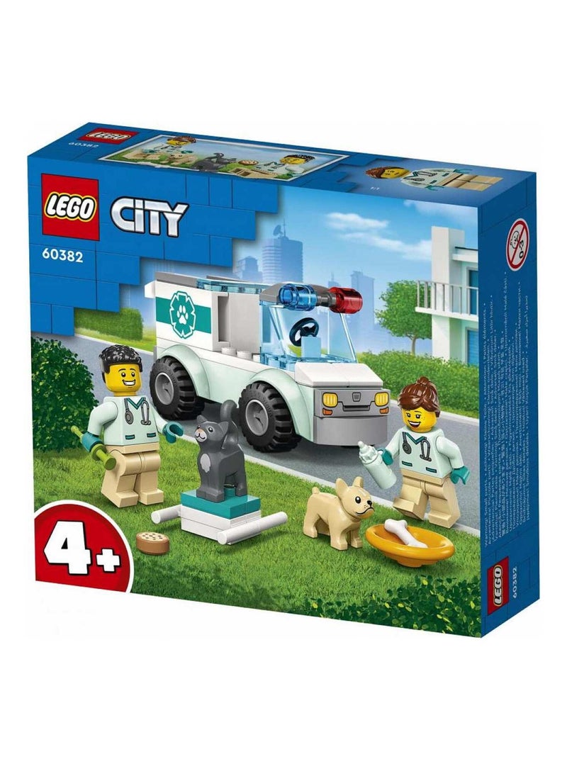 60382 L'intervention Du Véhicule Vétérinaire Lego® City N/A - Kiabi