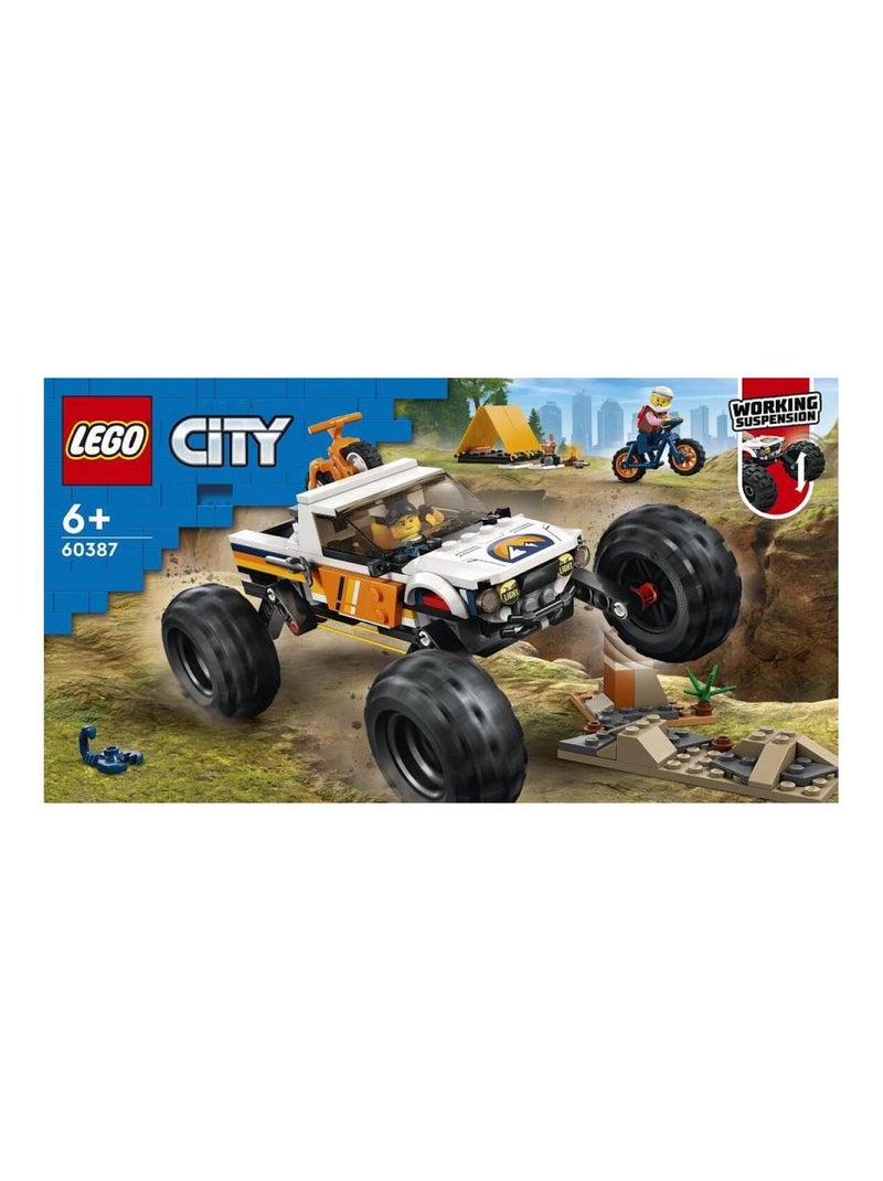 60387 Les Aventures Du 4x4 Tout-terrain Lego® City N/A - Kiabi