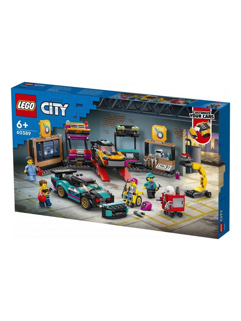 Le garage de customisation - LEGO® City - 60389 - Jeux de construction