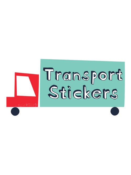 61 Stickers enfants Modes de transport - Kiabi