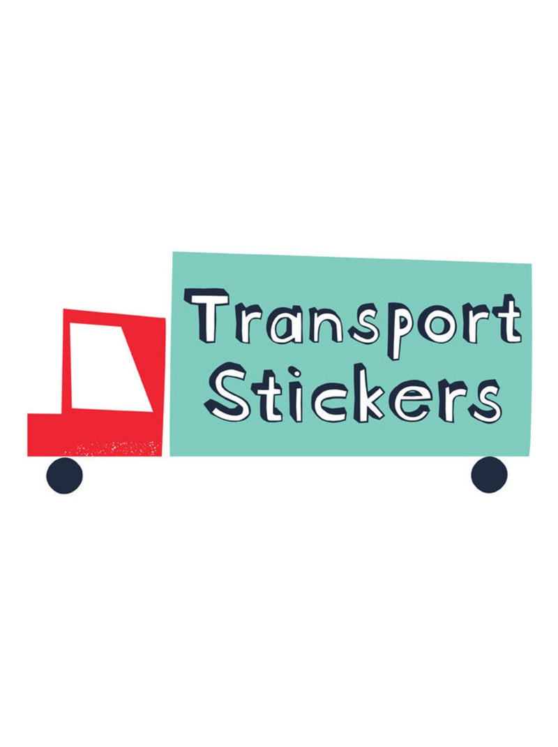 61 Stickers enfants Modes de transport Multicolore - Kiabi