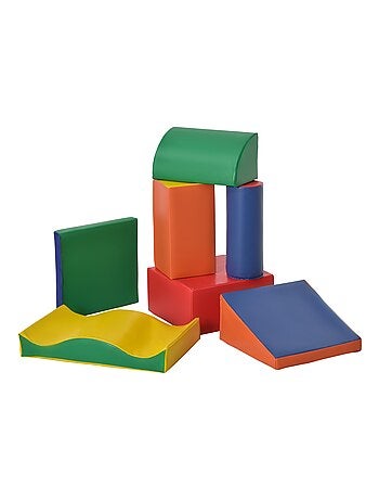 7 blocs de construction en mousse XXL