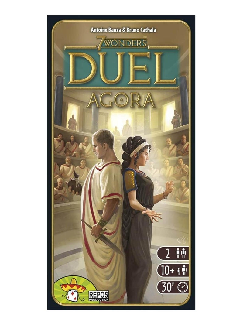 7 wonders Duel : Extension Agora Marron - Kiabi