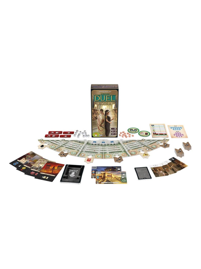 7 wonders Duel : Extension Agora Marron - Kiabi