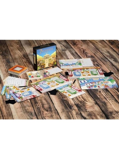 7 wonders la version de des - asmodee - rep7wd01fr - bleu - dès 5 ans - Kiabi