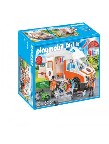 70049 Ambulance Et Secouristes, 'playmobil' City Life - Kiabi