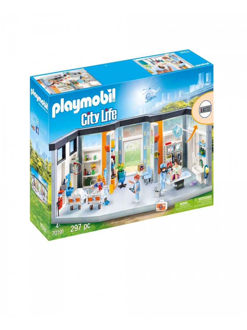 70191 Clinique Équipée, 'playmobil' City Life - N/A - Kiabi - 96.49€