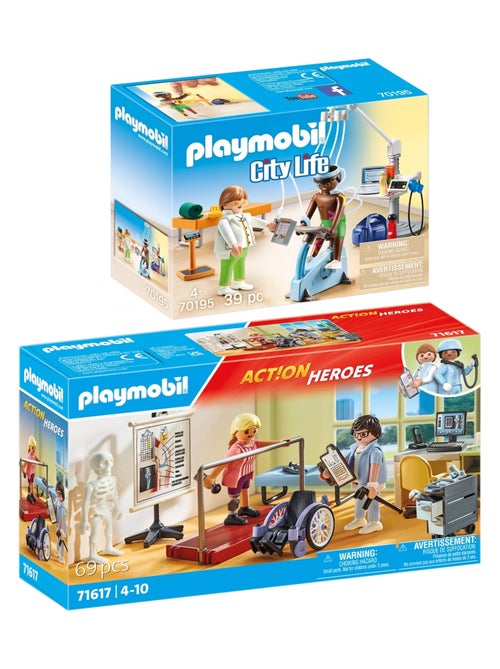70195-71617 Set de 2 Playmobil - Kiabi