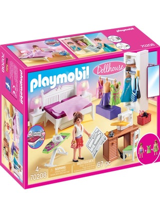 70208 'playmobil' Chambre Avec Espace Couture