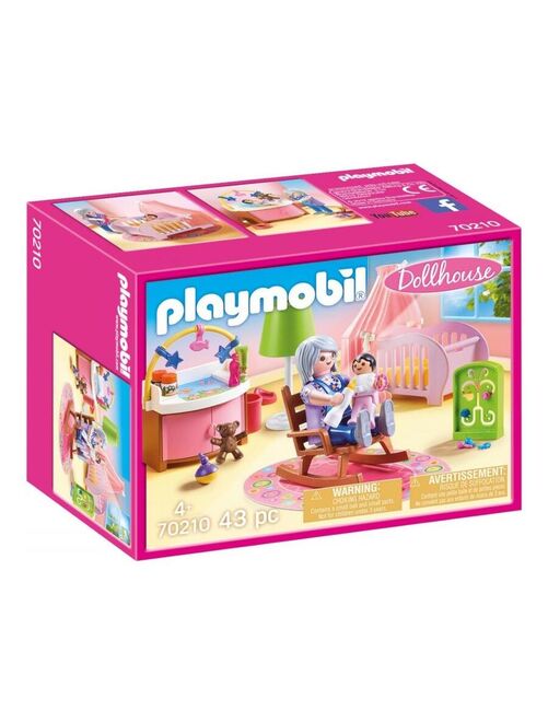 70210 'playmobil' Chambre De Bébé - Kiabi