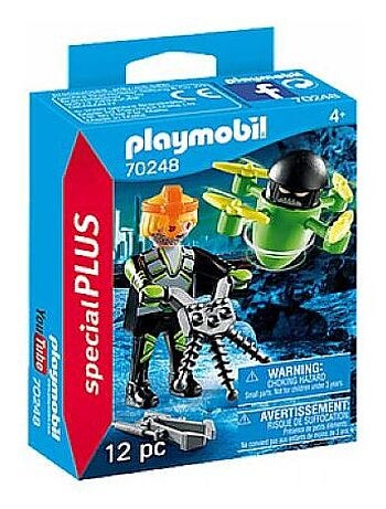 70248 Agent Avec Drone, 'playmobil' Autres / Special Plus