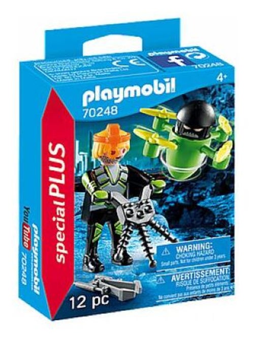 70248 Agent Avec Drone, 'playmobil' Autres / Special Plus - Kiabi