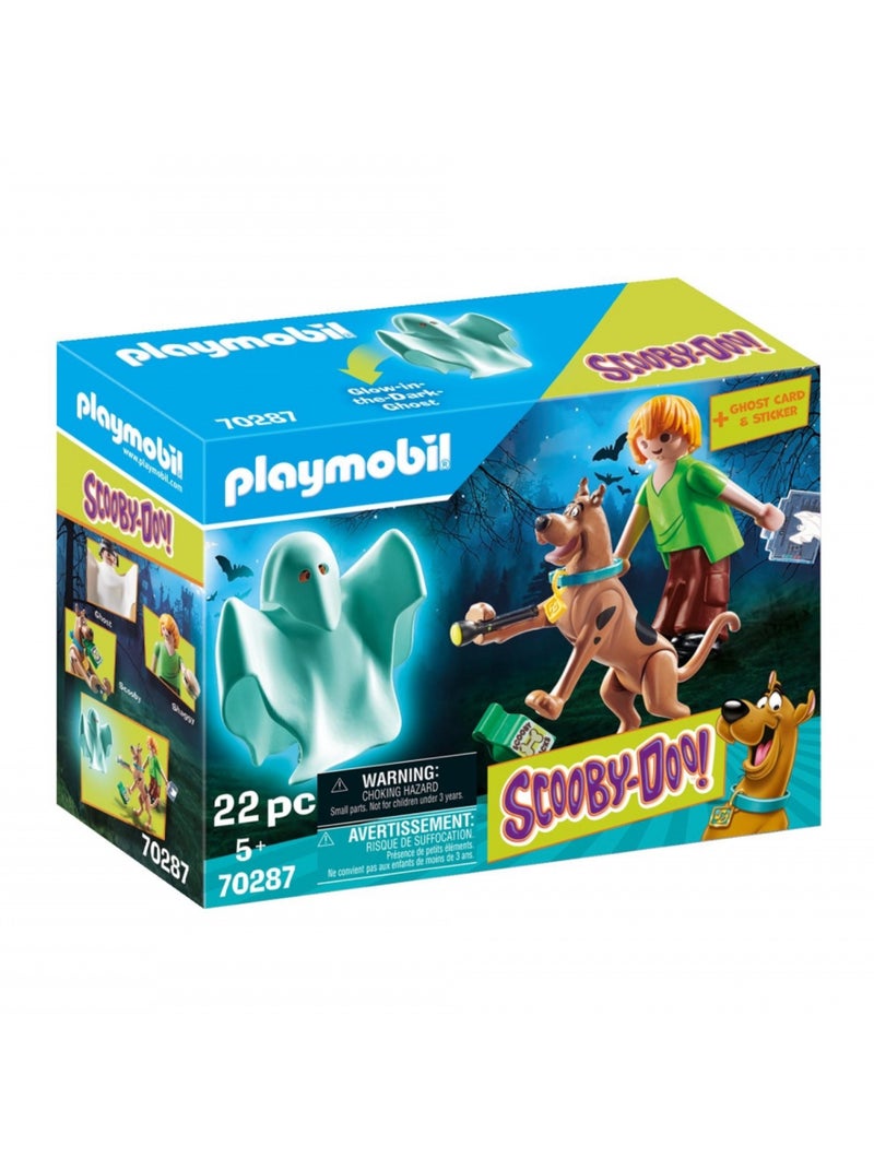 70287 'playmobil' Scooby-doo! Scooby & Sammy Avec Fantôme N/A - Kiabi