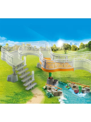 70348 Extension Pour Parc Animalier, 'playmobil' Family Fun