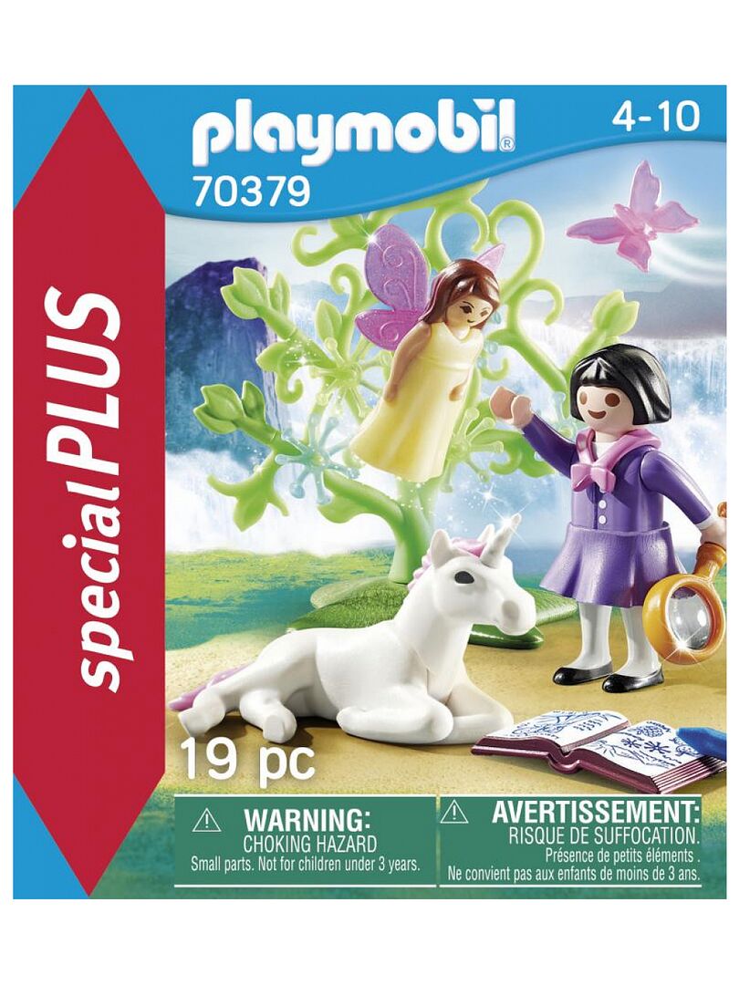 Playmobil - Fillette/chat