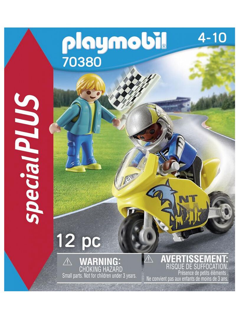 70380 'playmobil' Enfants Et Moto 'playmobil' - N/A - Kiabi - 7.49€