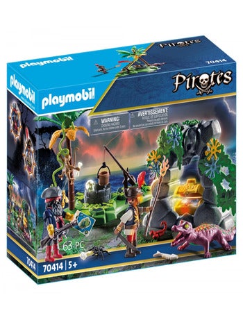 70414 'playmobil' Repaire Du Trésor Des Pirates - Kiabi