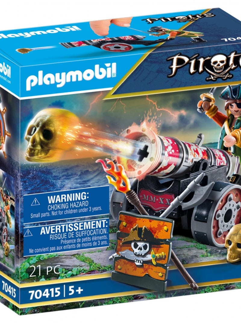70415 'playmobil' Canonnier Pirate N/A - Kiabi