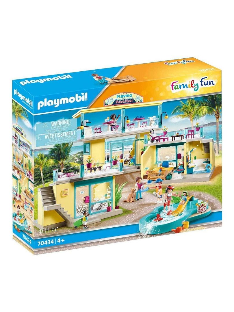 70434 Playmo Beach Hôtel, 'playmobil' Family Fun - N/A - Kiabi