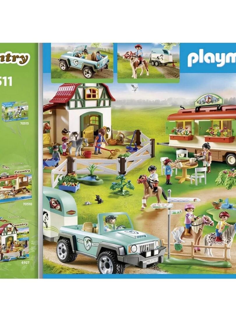 Poney Caravane Playmobil Country - Écurie