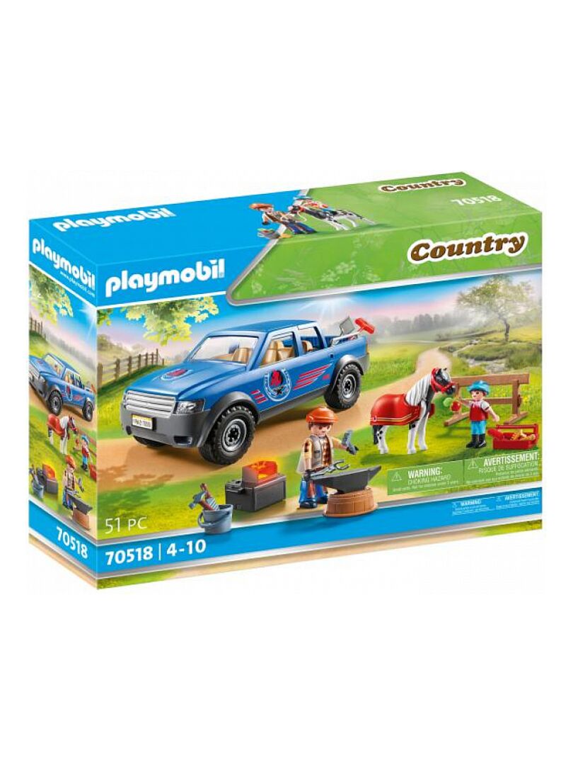 70518 Marechal-ferrant Et Véhicule, 'playmobil' Country - N/A - Kiabi -  38.49€