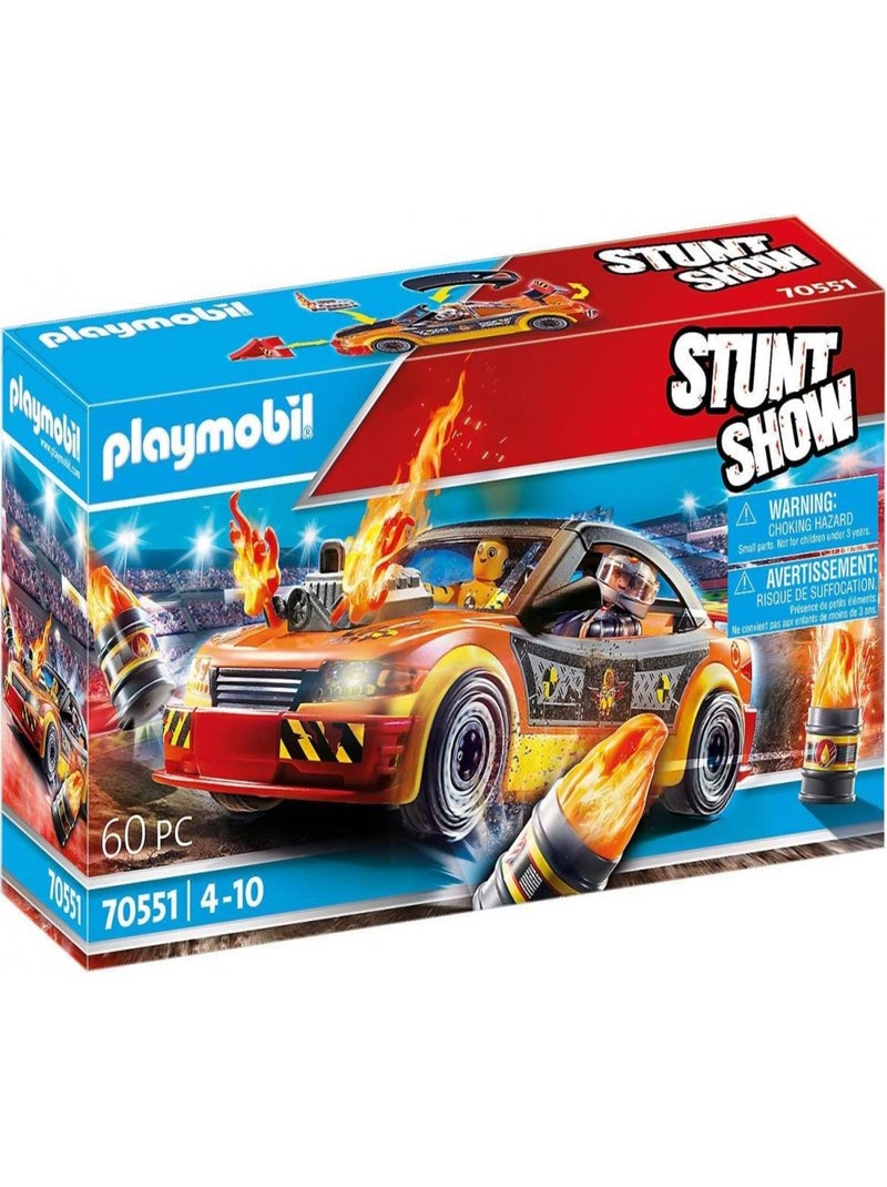 70551 Stuntshow Voiture Crash Test, 'playmobil' Stuntshow N/A - Kiabi