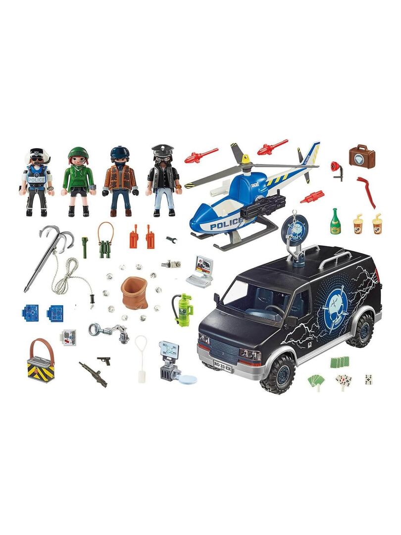 70575 Police Camion De Bandits Et Policier, 'playmobil' City Action - N/A -  Kiabi - 57.49€