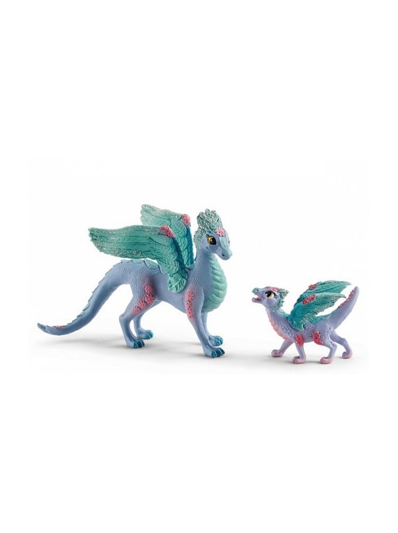 70592 Dragon aux fleurs et son petit N/A - Kiabi