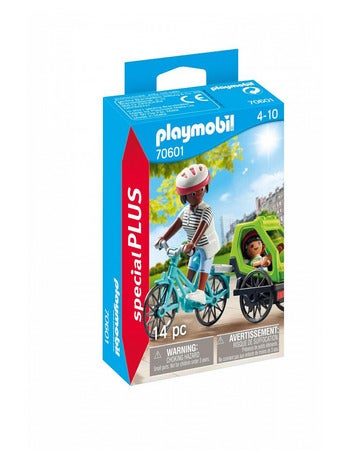 70601 'playmobil' Cyclistes Maman Et Enfant - Kiabi