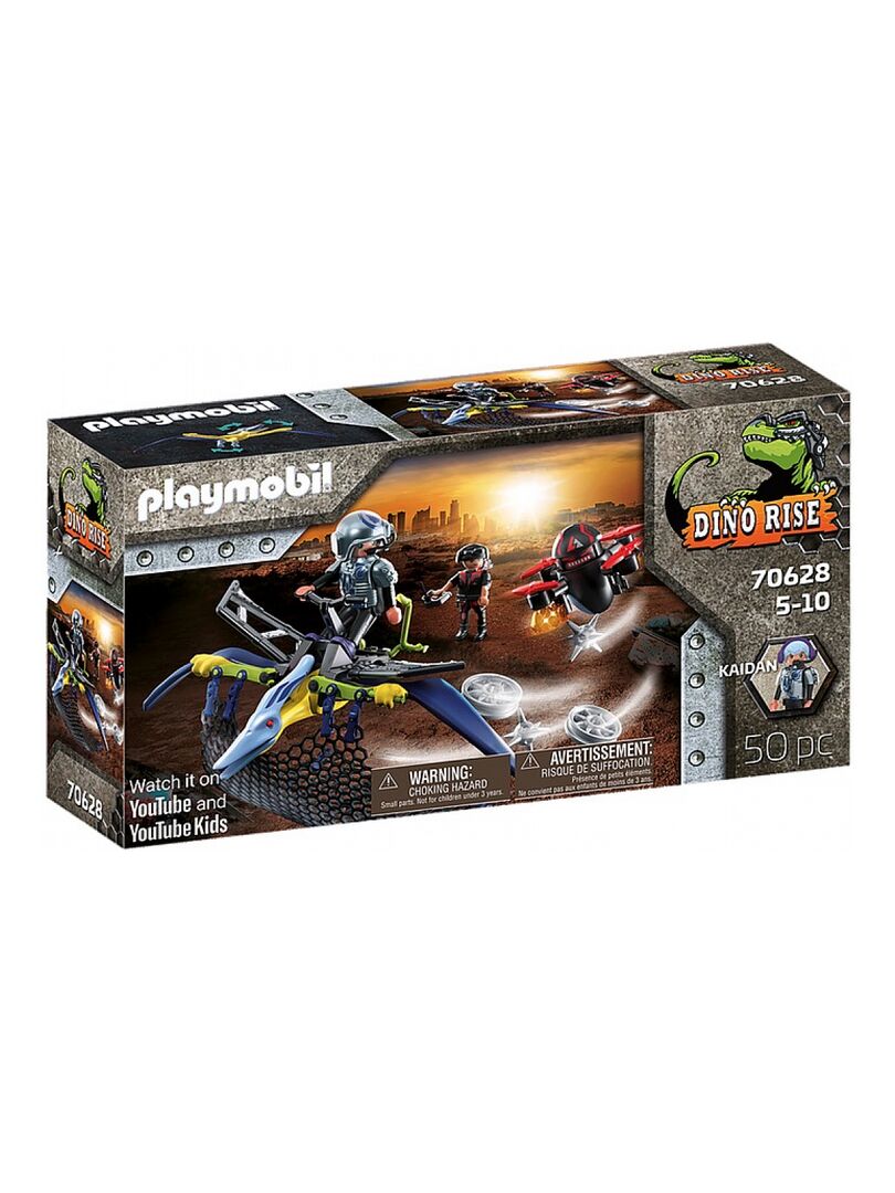70628 Pteranodon Et Drone, 'playmobil' Dino Rise - N/A - Kiabi