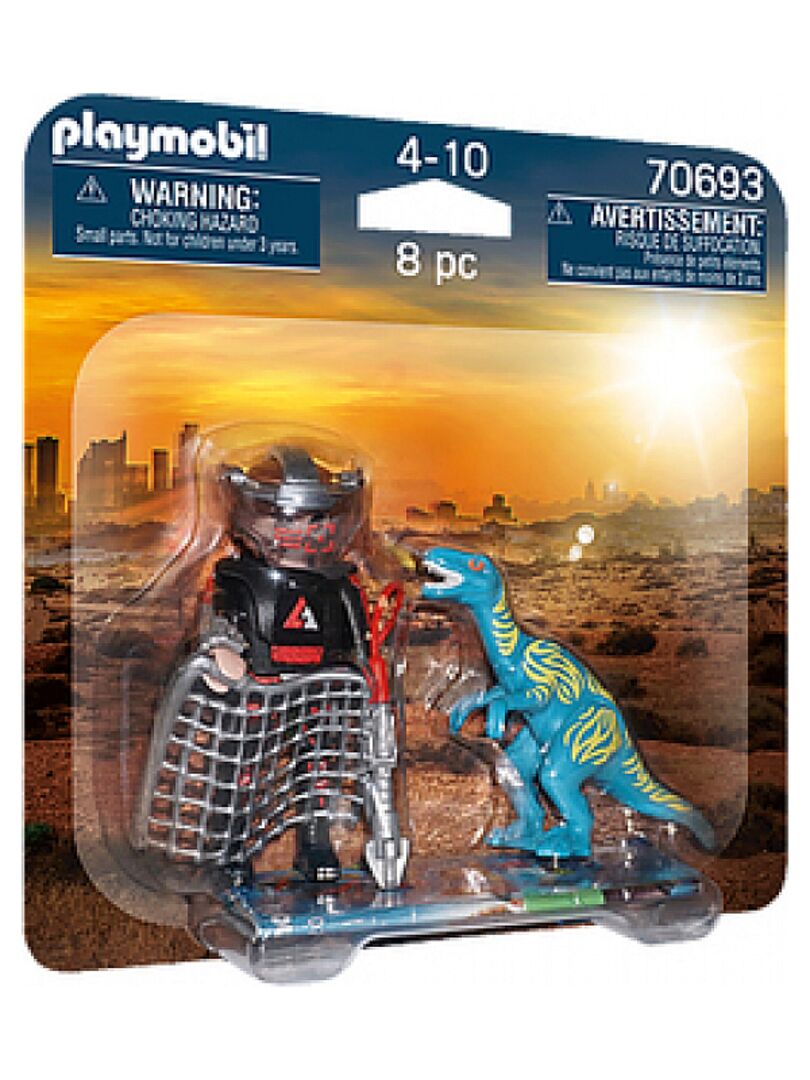 70693 Duo Braconnier Velociraptor 'playmobil' Dino Rise - N/A