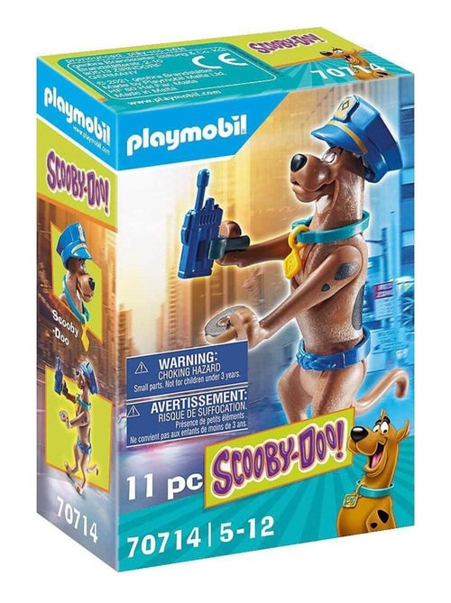 70714 'Playmobil' Scooby-doo policier - Kiabi