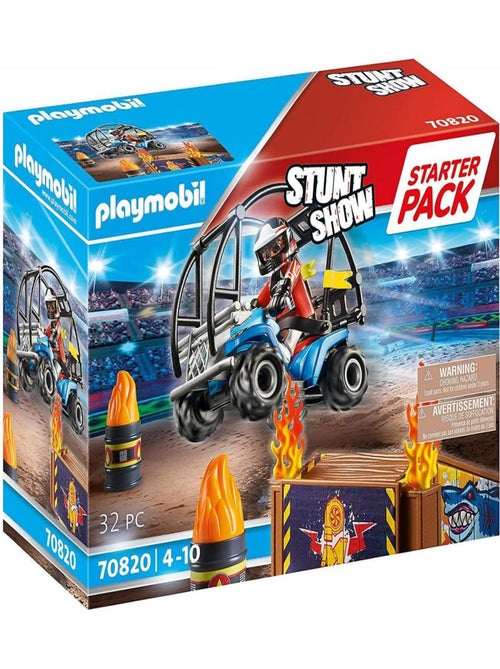 70820 'playmobil' Starter Pack Stuntshow Avec Rampe - Kiabi