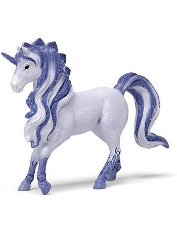 70858 - étalon licorne cosmos - schleich - figurines/les animaux - bleu - dès 3 ans