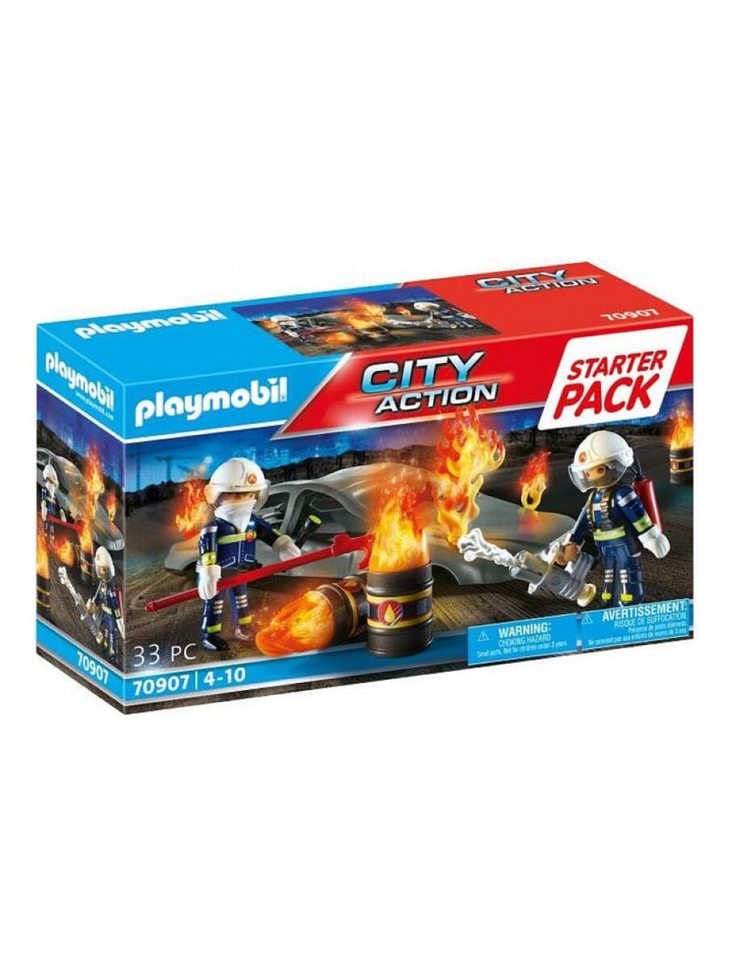 70907 'playmobil' Pompiers Et Incendie N/A - Kiabi