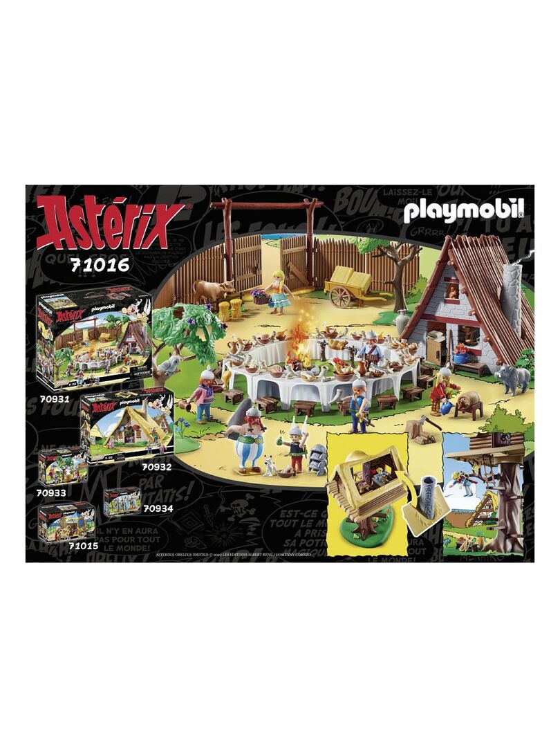 Playmobil collection Astérix et Obélix, la hutte d'Assurancetourix