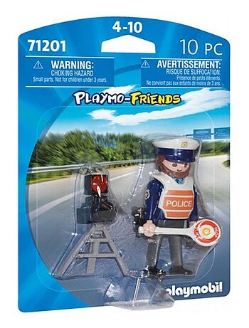 71201 'Playmobil' Policier et radar - Kiabi