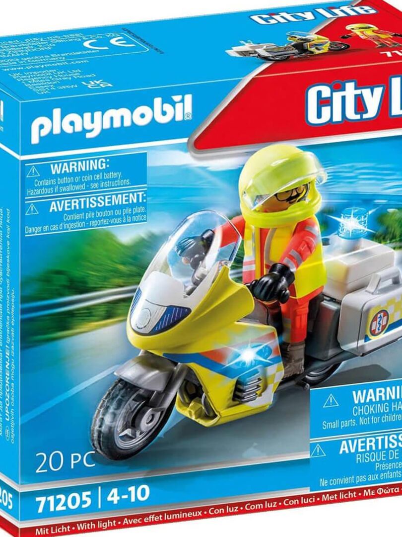 Playmobil Moto - Promos Soldes Hiver 2024