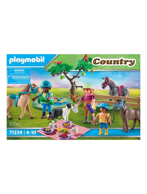 71239 'Playmobil' Cavaliers, chevaux - Kiabi