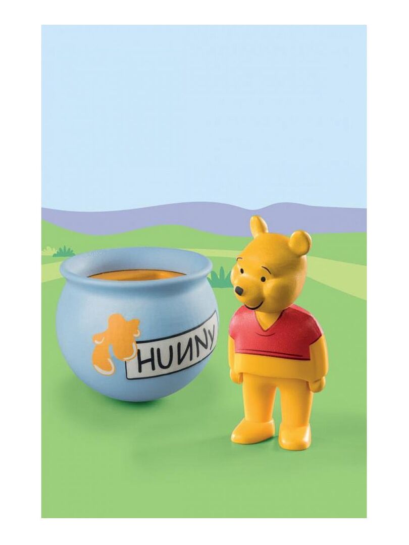 Playmobil 1.2.3. : Winnie The Pooh - Winnie L'ourson Et Culbuto Pot De Miel P208996